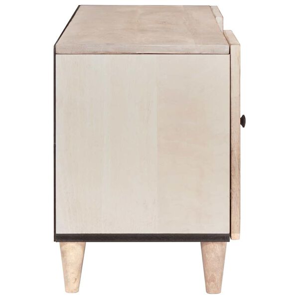 vidaXL TV Jedinice s policom Bijelo 105 x 33 x 46 cm Konstruirano drvo