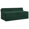 vidaXL Sofa na razvlačenje Tamnozelena 120 x 60 x 49 cm Tkanina
