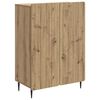 vidaXL Kreveta Hrast artisan 66 x 34,5 x 92 cm Konstruirano drvo