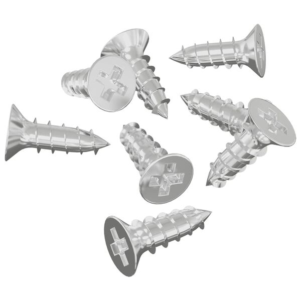 vidaXL Držač za ogledalo 2 pcs Nikla 35 x 30 x 8,3 mm Čelik