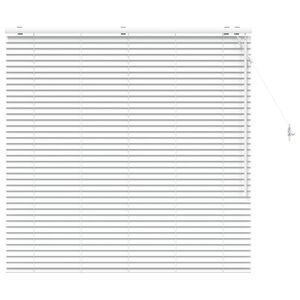 vidaXL Venecijanska roleta Bijela 140 x 130 cm 35 mm
