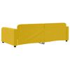 vidaXL Dnevni krevet žuti 90 x 200 cm bar&scaron;unasti