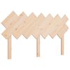 vidaXL Uzglavlje za krevet 151,5x3x81 cm od masivne borovine