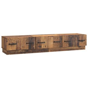 vidaXL TV ormar Staro drvo 147 x 34,5 x 27 cm Konstruirano drvo