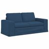 vidaXL Sofa 2 pcs Plava