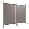 vidaXL Sobna pregrada s 2 panela antracit 175 x 180 cm od tkanine