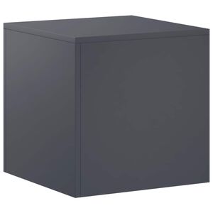 vidaXL Stalak za biljke Antracit 40 x 40 x 40 cm Nehrđajući čelik