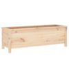 vidaXL Povi&scaron;ena vrtna gredica 119,5 x 40 x 39 cm od masivne borovine