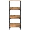 vidaXL Ormarić za knjige umjetnički hrast 50x33x117,5 cm izrađeno drvo