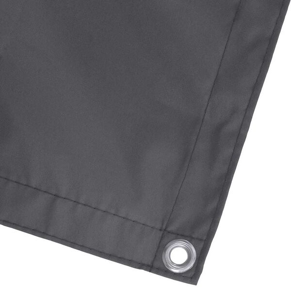 vidaXL Balkonski zaslon antracit 75x1000 cm 100 % poliester Oxford