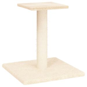 vidaXL Grebalica za mačke s platformom krem 38 cm