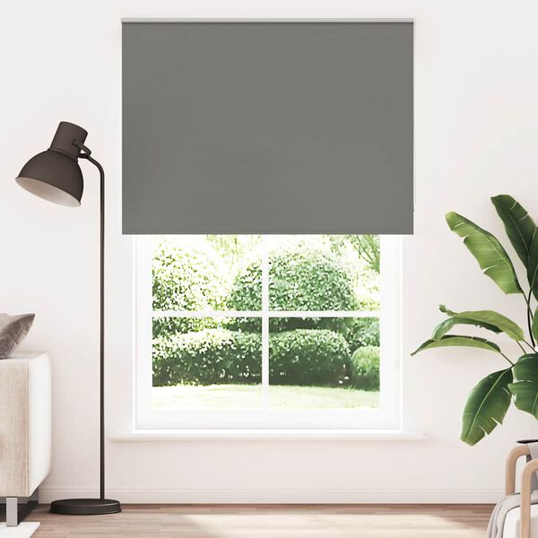 vidaXL Rolo zavjesa Blackout siva 165x230 cm &Scaron;irina tkanine 161,6 cm