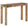 vidaXL Konzolni stol 110 x 35 x 76 cm od masivnog obnovljenog drva