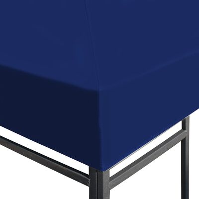 vidaXL Pokrov za sjenicu 310 g/m² 3 x 3 m plavi