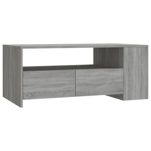 vidaXL Stolić za kavu boja hrasta 102x55x42 cm konstruirano drvo