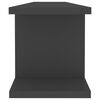 vidaXL Zidne police 2 kom sive 90 x 18 x 20 cm konstruirano drvo