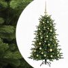 vidaXL Umjetno božićno drvce s kuglicom 120 cm 150 LED lampica