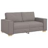 vidaXL Dvosjed Kauč Taupe 180x78x84 cm Tkanina
