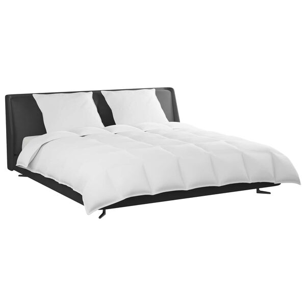 vidaXL Set deka s jastukom 3 pcs Bijelo Perje