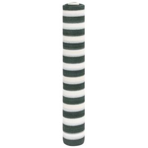 vidaXL Mreža za privatnost zelena-bijela 1,8 x 50 m HDPE 75 g/m&sup2;