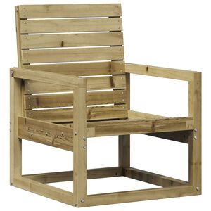 vidaXL Vrtna stolica 57,5 x 63 x 76 cm od impregnirane borovine