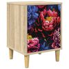 vidaXL Noćni ormar KIEL Hrast sonoma 36 x 33 x 50 cm Konstruirano drvo