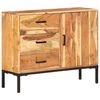 vidaXL Komoda 88 x 30 x 73 cm od masivnog bagremovog drva
