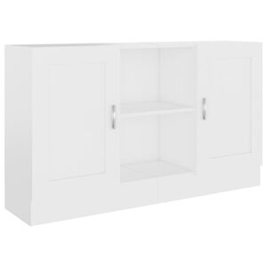 vidaXL Komoda bijela 120 x 30,5 x 70 cm od konstruiranog drva