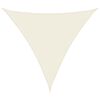 vidaXL Jedro protiv sunca od tkanine trokutasto 4,5 x 4,5 x 4,5 m krem