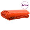 vidaXL Cerada 650g / m&sup2; Narančasta 4 x 5 m Platno s PVC premazom