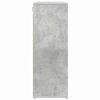 vidaXL Ormar za cipele s policom Beton siva 77,5 x 30 x 83,5 cm