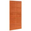 vidaXL Vrata staje Vo&scaron;tanosmeđa 100 x 208 cm Masivna borovina