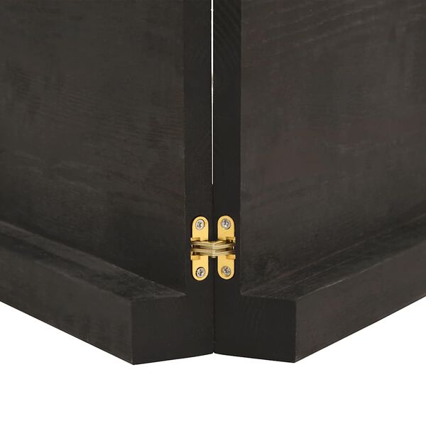 vidaXL Stolna ploča tamnosmeđa 200x40x(2-6) cm obrađena hrastovina