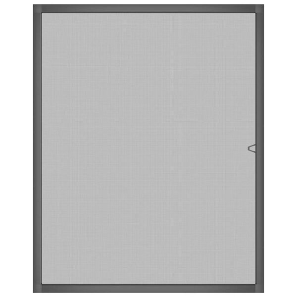 vidaXL Prozorski zaslon protiv insekata antracit 100 x 120 cm