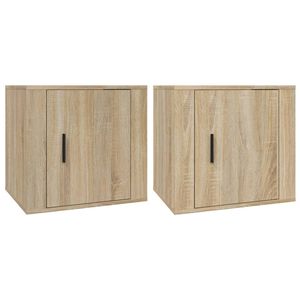vidaXL Noćni ormarići 2 kom boja hrasta sonome 50 x 39 x 47 cm