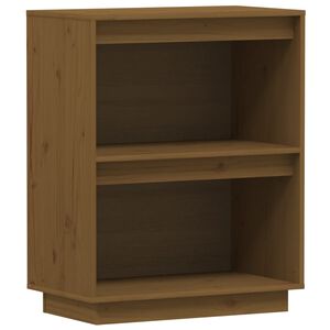 vidaXL Konzolni ormarić boja meda 60 x 34 x 75 cm od masivne borovine