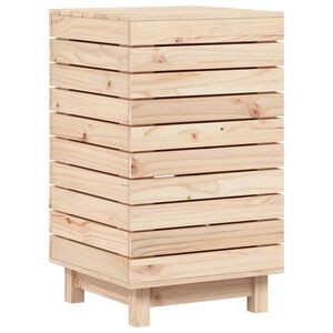 vidaXL Ko&scaron;ara za rublje 44x44x76 cm od masivne borovine