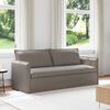 vidaXL Sofa 180cm Sivo-smeđa Metal