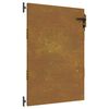 vidaXL Vrtna vrata 85 x 125 cm od čelika COR-TEN