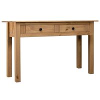 vidaXL Konzolni stol od masivne borovine 110x40x72 cm asortiman Panama
