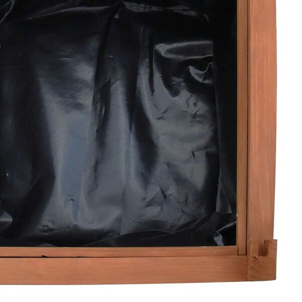 vidaXL Povišene gredice 2 kom 50 x 50 x 50 cm od jelovine