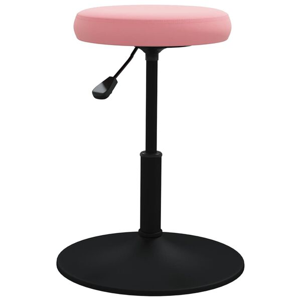 vidaXL Blagovaonske stolice 2 kom ružičaste bar&scaron;unaste