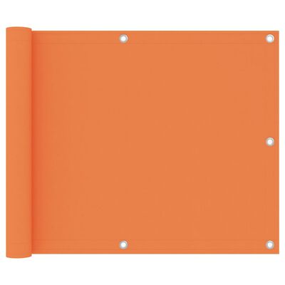 vidaXL Balkonski zastor narančasti 75 x 600 cm od tkanine Oxford