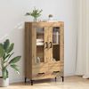vidaXL Highboard Umjetnički hrast 69,5 x 31 x 115 cm Konstruirano drvo