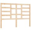 vidaXL Uzglavlje za krevet 126 x 4 x 100 cm od masivne borovine