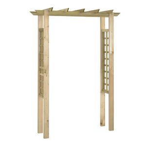 vidaXL Pergola/luk za ruže 150 x 60 x 204 cm od impregniranog drva