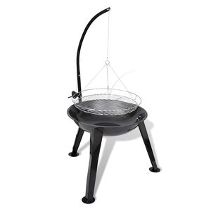 Okrugli BBQ ro&scaron;tilj za kotlovinu, viseći