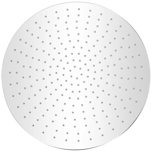 vidaXL Glava za tuš od nehrđajućeg čelika 2 kom Ø 40 cm