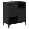 vidaXL Kreveta Crni hrast 60 x 35 x 70 cm Konstruirano drvo