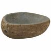 vidaXL Umivaonik od riječnog kamena (30-37) x (25-30) x 12 cm
